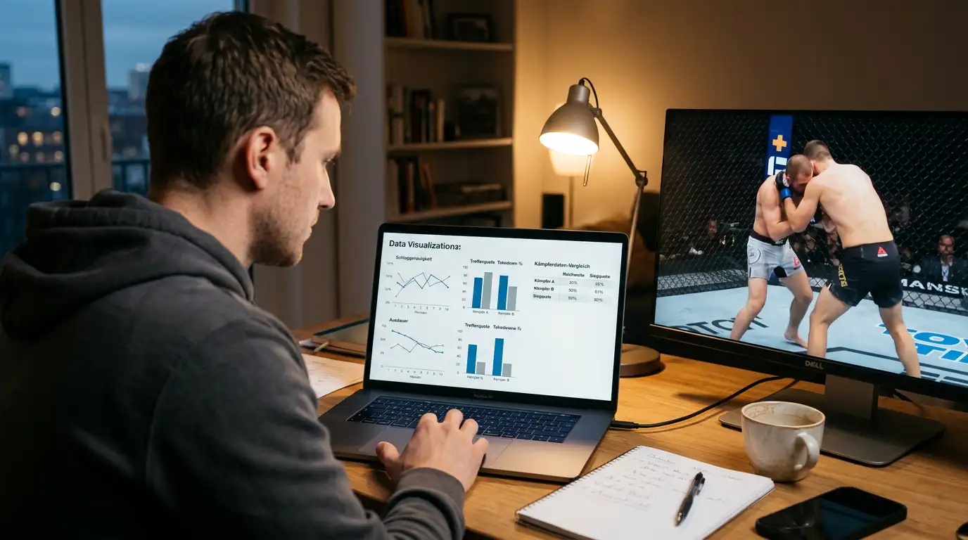 Analytische Auswertung von Kampfdaten als Sinnbild für datenbasiertes Wetten statt Bauchgefühl