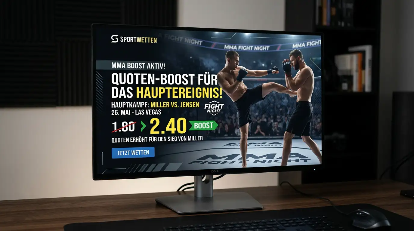Beworbener Quotenboost als Werbeinstrument eines Wettanbieters