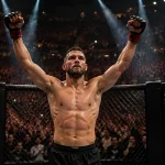 Oktagon-MMA-Kämpfer in einer ausverkauften Arena im DACH-Raum