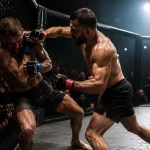 Dominanter Favorit drängt seinen Gegner im Octagon in die Defensive einer Handicap-Wette