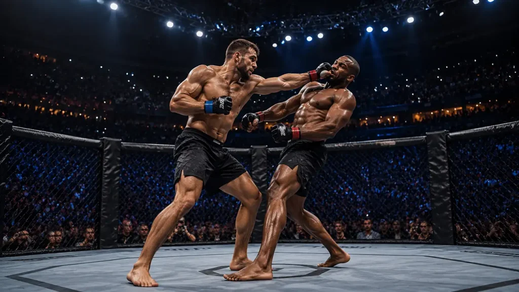 Großes UFC-Numbered-Event mit Titelkampf in einer ausverkauften Arena
