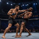 Großes UFC-Numbered-Event mit Titelkampf in einer ausverkauften Arena